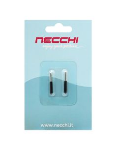 Lot de 2 lames de rechange à pointe fine 60° pour machine Sweet Mini Necchi 2