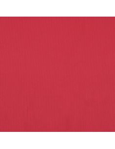 Gerippter Baumwolljersey - Rot 2