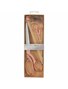 Näh- und Stickscheren-Set, Fingerhut und Stecknadeln - Roségold