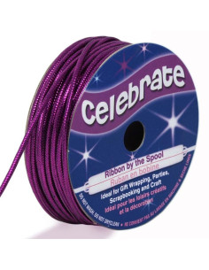 Lurex-Kordel Celebrate violett - 1,6 mm x 8 Meter