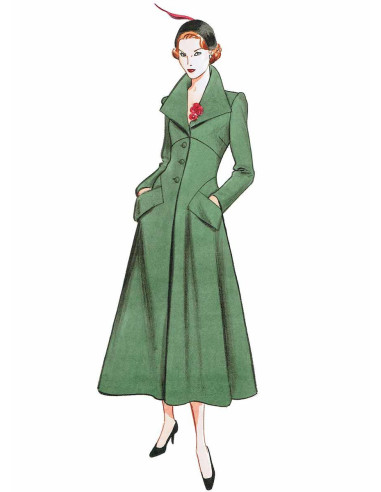 Mantelschnittmuster - Vogue 1669