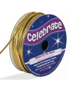 Lurex-Kordel Celebrate Gold - 1,6 mm x 8 Meter