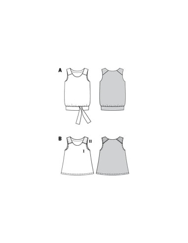 Top-Schnittmuster - Burda 6201