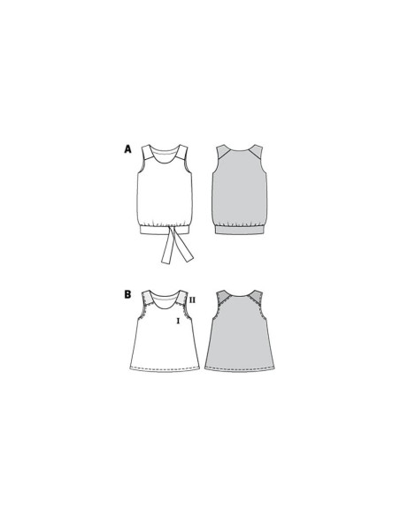 Top-Schnittmuster - Burda 6201