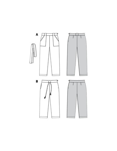 Hosenmuster - Burda 6218