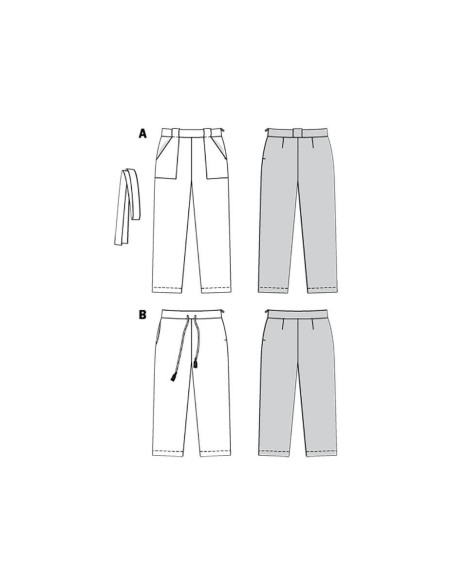 Hosenmuster - Burda 6218