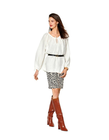 Blusenschnittmuster - Burda 6227