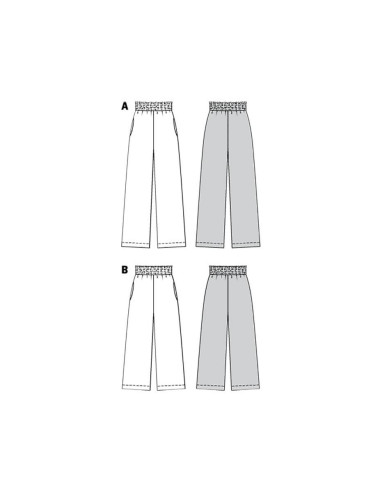Hosenmuster - Burda 6229