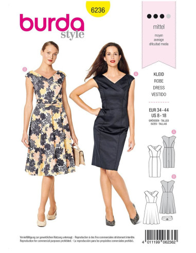 Kleidmuster - Burda 6236