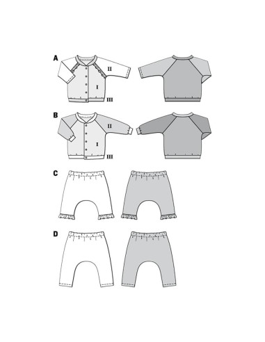 Jackenschnittmuster - Burda 9297