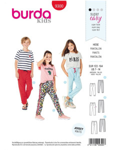 Hosenmuster - Burda 9300