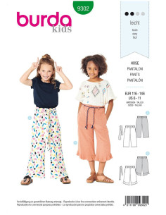 Hosenmuster - Burda 9302