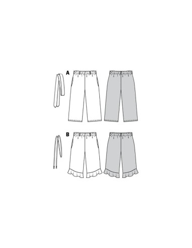 Hosenmuster - Burda 9302