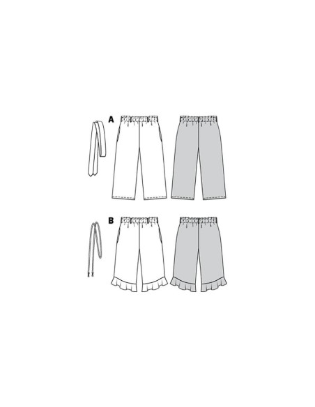 Hosenmuster - Burda 9302