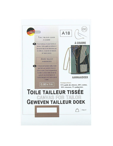 Schneiderstoff zum Nähen - 0,80 x 1,00 m