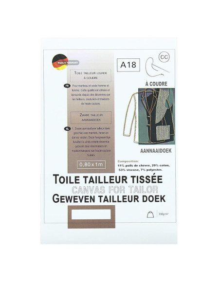 Schneiderstoff zum Nähen - 0,80 x 1,00 m