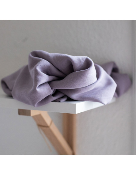 Tencel-Crêpe-Stoff - Violetter Nebel