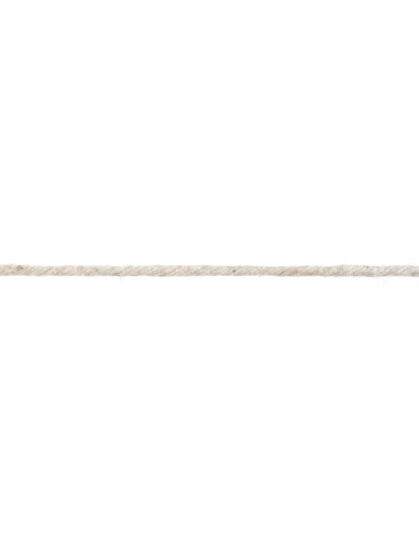 Makramee-Baumwollkordel 3 mm natur