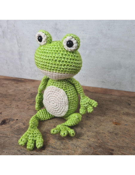 Häkelset - Vinny der Frosch