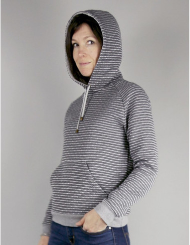 Sweatshirt-Schnittmuster Icone - Atelier Scämmit