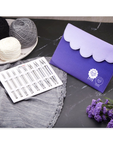 KnitPro Deluxe Nova Metal Rundstricknadel-Set