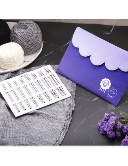 KnitPro Deluxe Nova Metal Rundstricknadel-Set