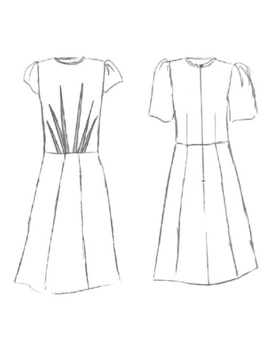 Kleidmuster, Bluse Zénith - Maison Fauve