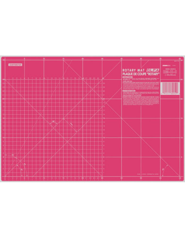 Olfa Patchwork-Schneidematte 30 x 45 cm - Rosa