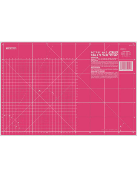 Olfa Patchwork-Schneidematte 30 x 45 cm - Rosa