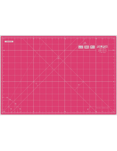 Olfa Patchwork-Schneidematte 30 x 45 cm - Rosa