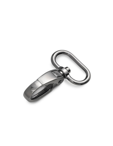 Metallkarabiner 25 x 45 mm - Glänzend brüniert