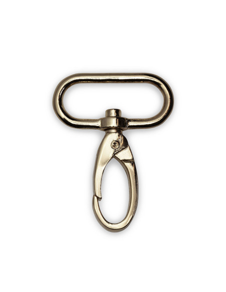 Metallkarabiner 30 x 45 mm - Neues Gold