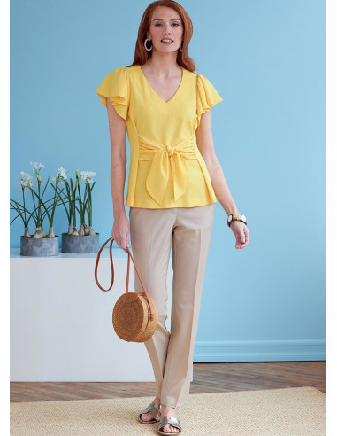 Oberteil-Schnittmuster - Butterick 6731