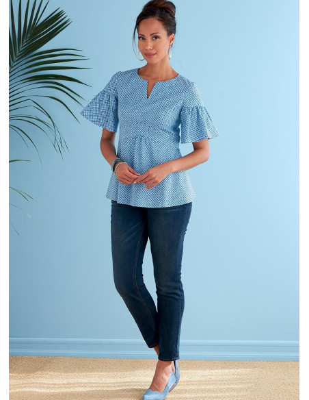 Oberteil-Schnittmuster - Butterick 6732