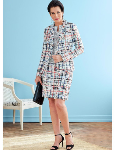 Jacken-, Kleid-, Oberteil- und Rockmuster - Butterick 6738