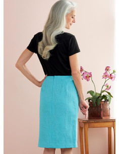 Rock- und Gürtelmuster - Butterick 6746 2