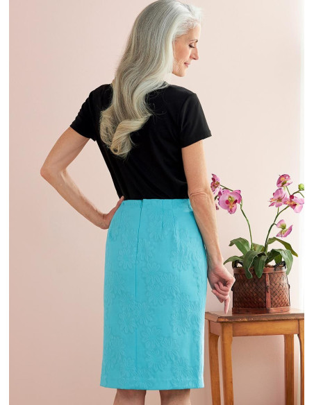 Rock- und Gürtelmuster - Butterick 6746