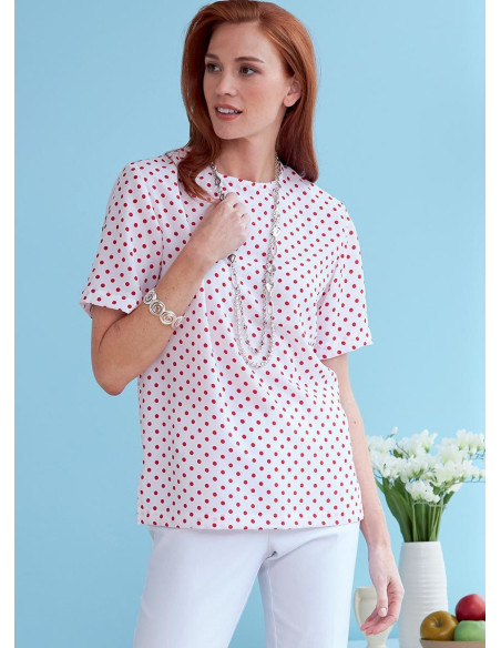 Oberteil-Schnittmuster - Butterick 6751