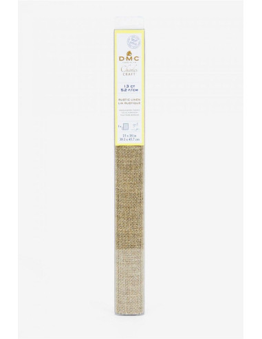 Rustikales Leinengewebe 5,2 DMC-Stickfäden, Stoffstück 38,1 cm x 45,7 cm