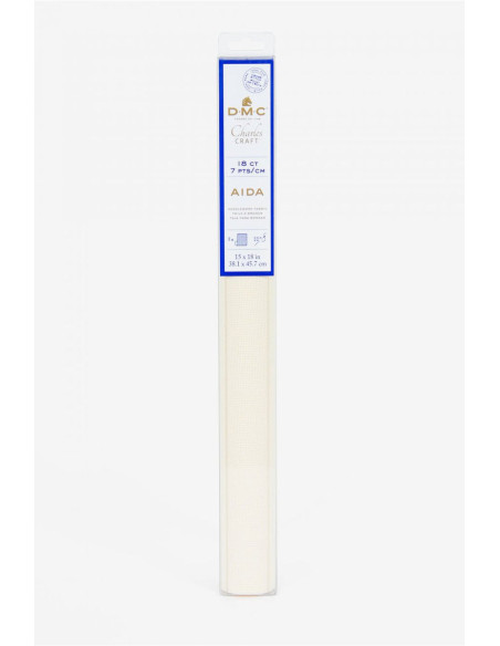 Aida-Stoff 7.0 zum Sticken DMC - Ecru