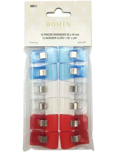 Magische Klammern Bohin - 32 mm x 18 mm