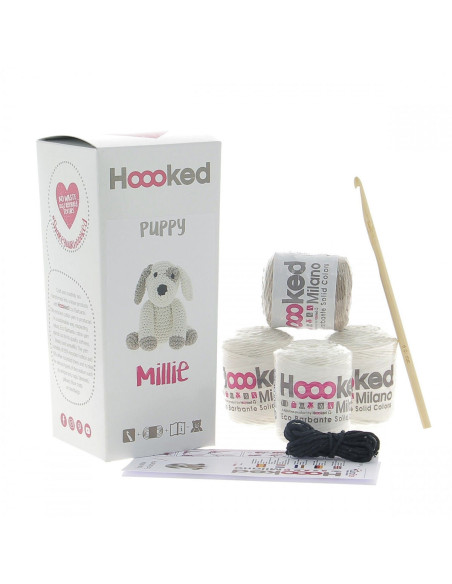 Häkelset - Millie der Hund