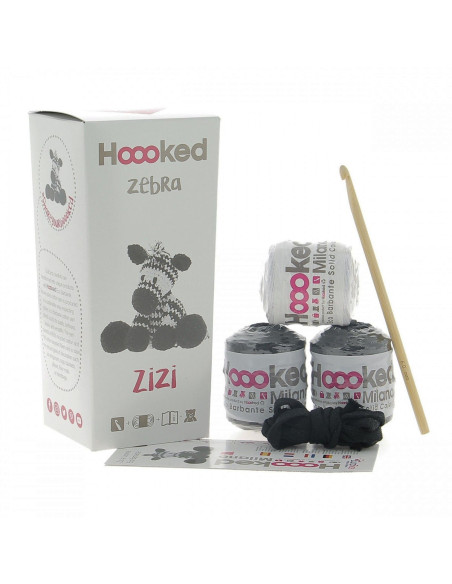 Häkelset - Zizi das Zebra