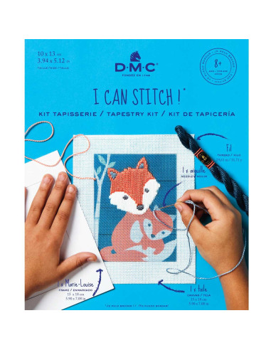 DMC Kinder-Stickset - Gaspard der Fuchs