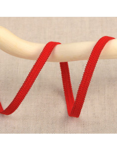 Weiches Gummiband 5 mm - Rot