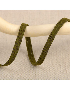 Weiches Gummiband 5 mm - Khaki