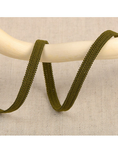 Weiches Gummiband 5 mm - Khaki