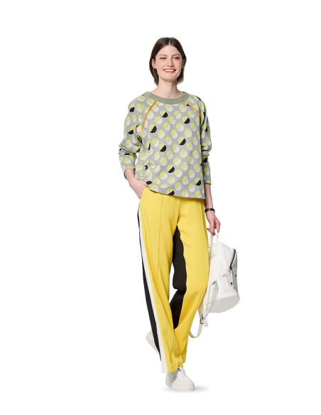 Pullover-Schnittmuster - Burda 6151