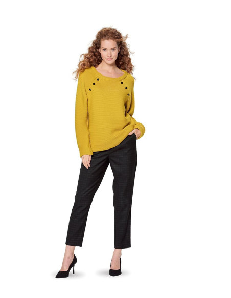 Pullover-Schnittmuster - Burda 6151