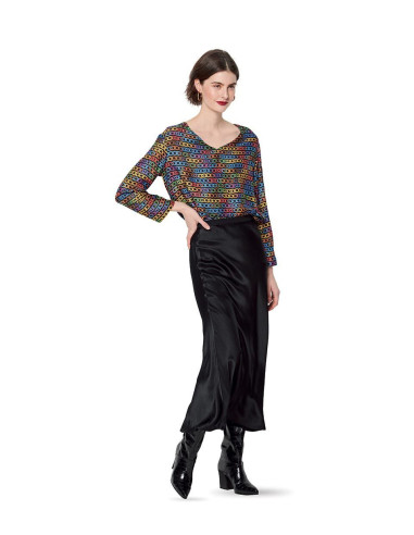 Blusen- und Kleider-Schnittmuster - Burda 6155